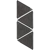 kwb 785800 4 x TriGrips Werkstückunterlagen-Arbeitsstück-Stopper incluida Rutsch-inhimmendem y Lackier-spitzen